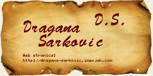 Dragana Šarković vizit kartica